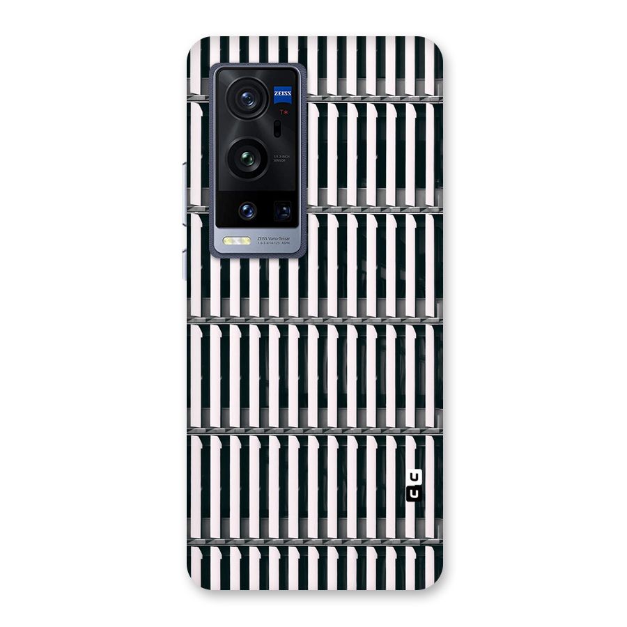 Dark Lines Pattern Back Case for Vivo X60 Pro Plus