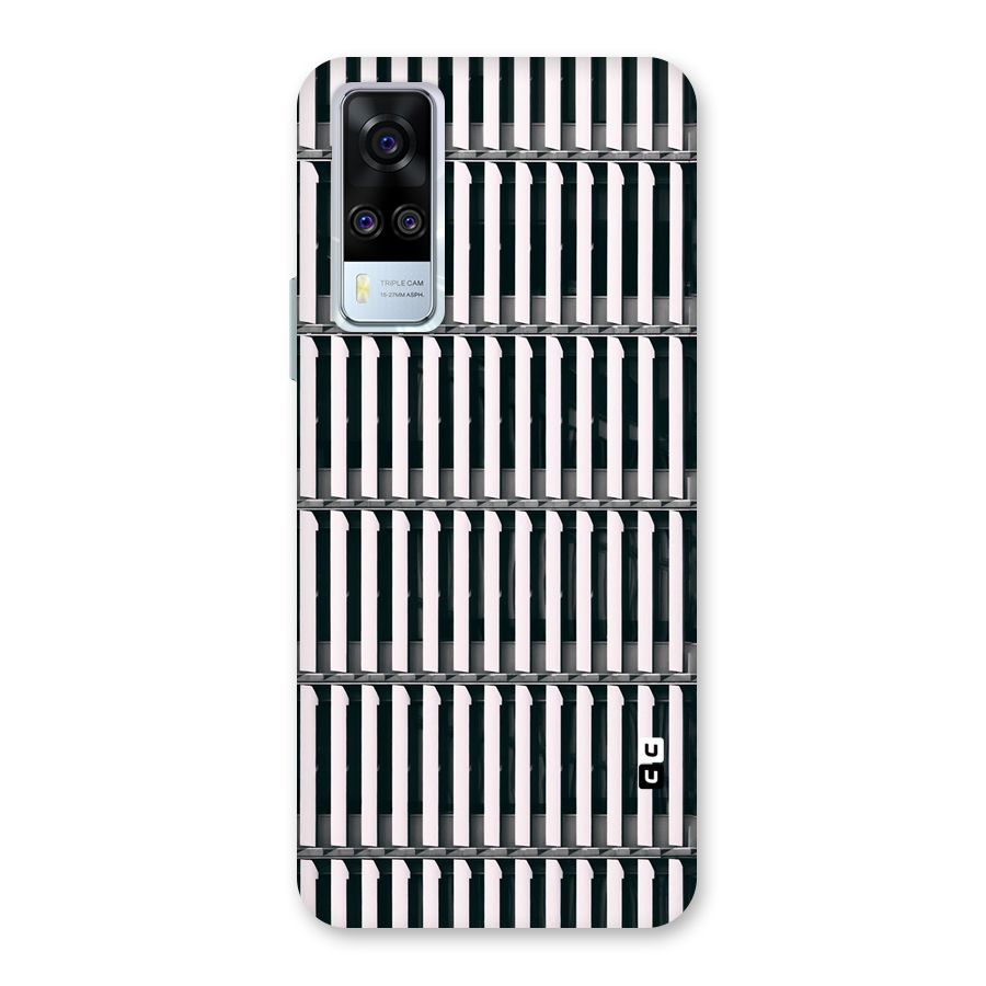 Dark Lines Pattern Back Case for Vivo Y31