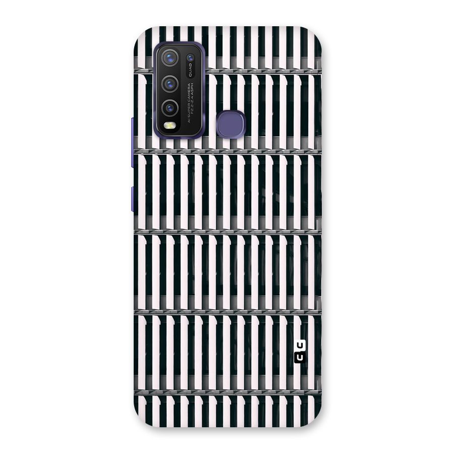 Dark Lines Pattern Back Case for Vivo Y50