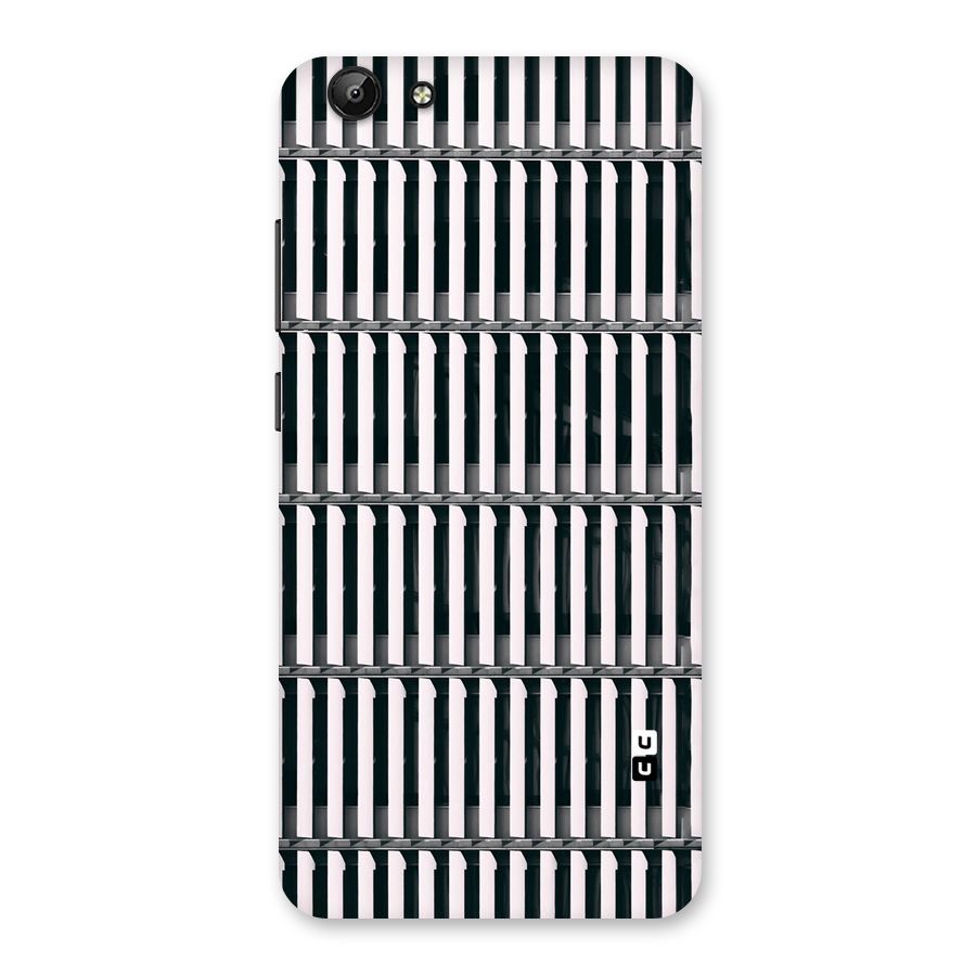 Dark Lines Pattern Back Case for Vivo Y69