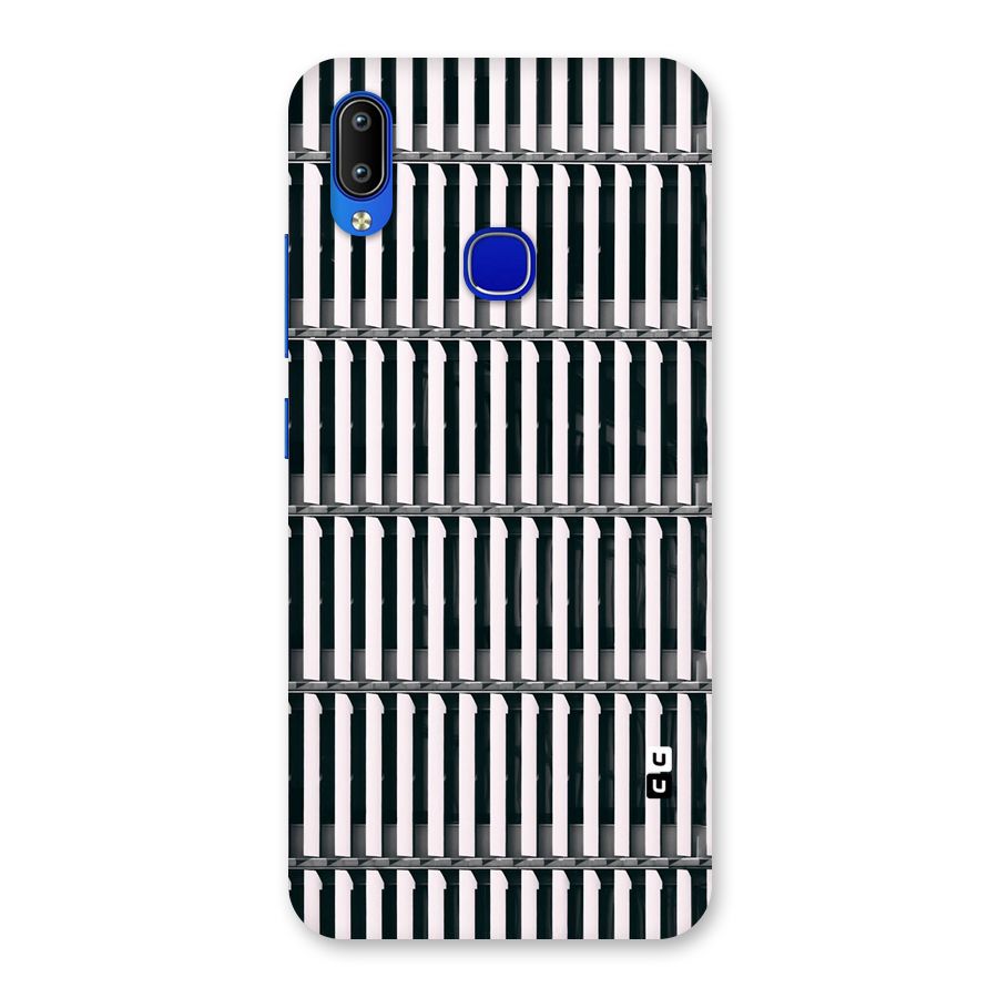 Dark Lines Pattern Back Case for Vivo Y91