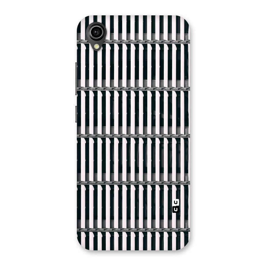 Dark Lines Pattern Back Case for Vivo Y91i
