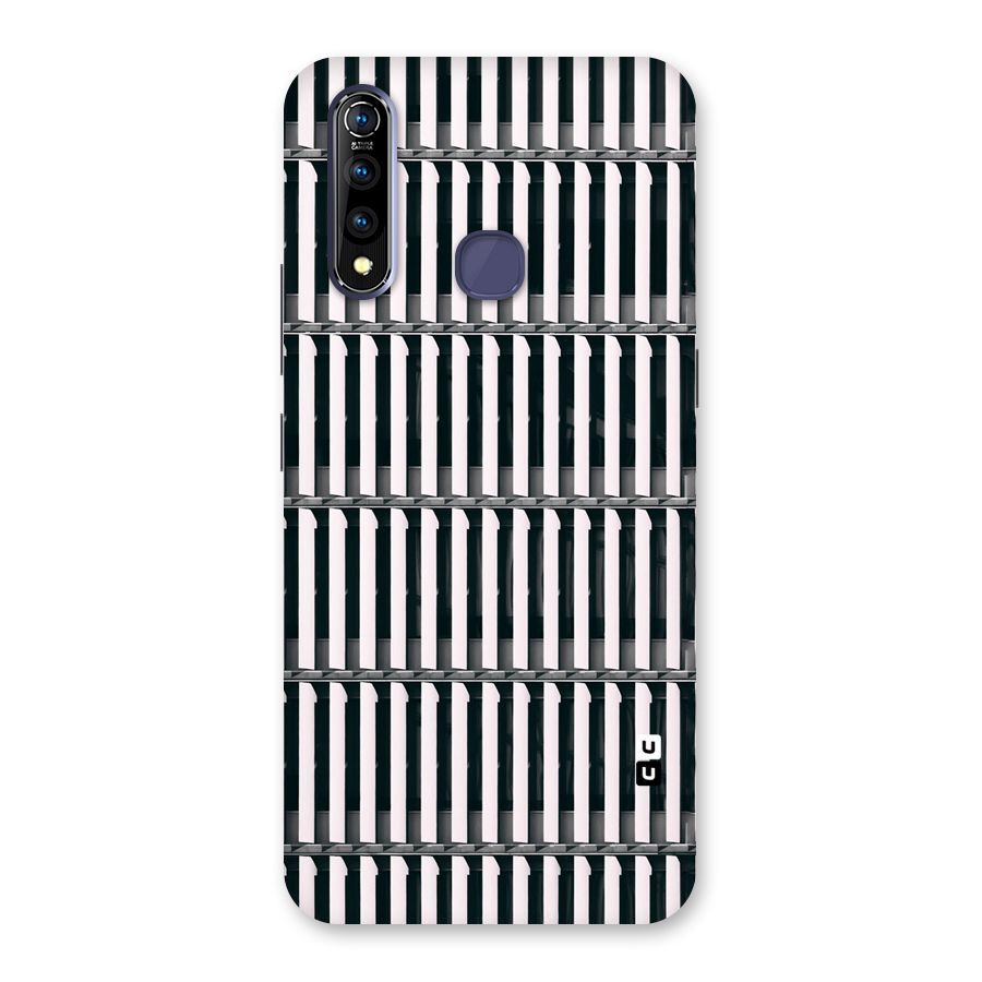 Dark Lines Pattern Back Case for Vivo Z1 Pro