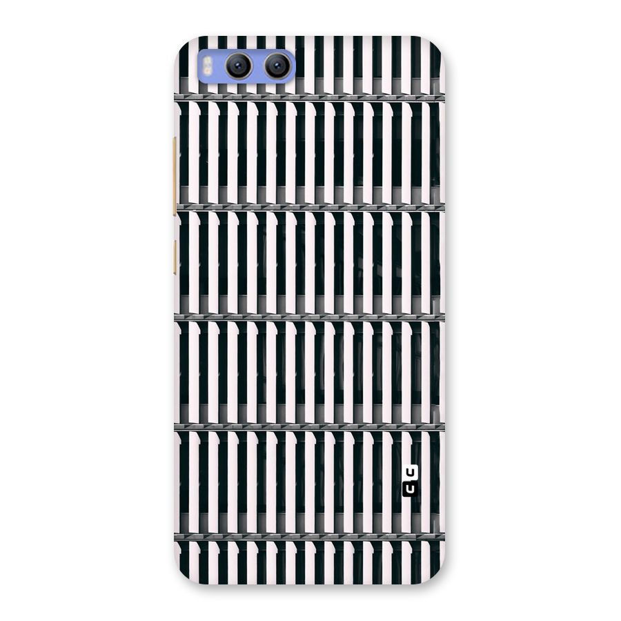 Dark Lines Pattern Back Case for Xiaomi Mi 6