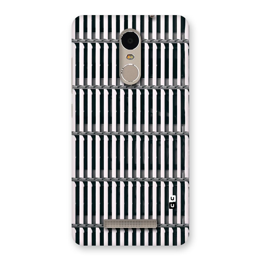 Dark Lines Pattern Back Case for Xiaomi Redmi Note 3