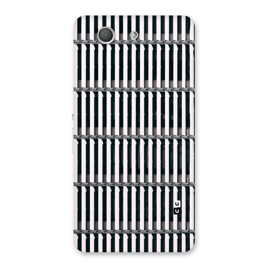 Dark Lines Pattern Back Case for Xperia Z3 Compact