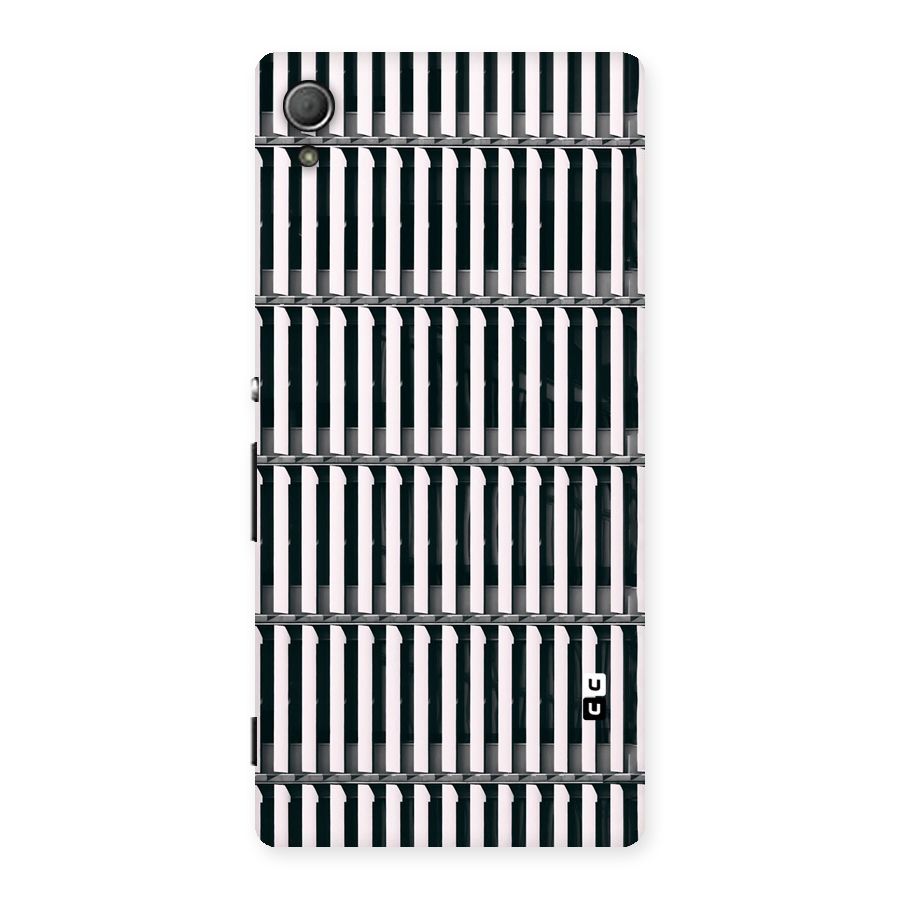 Dark Lines Pattern Back Case for Xperia Z3 Plus