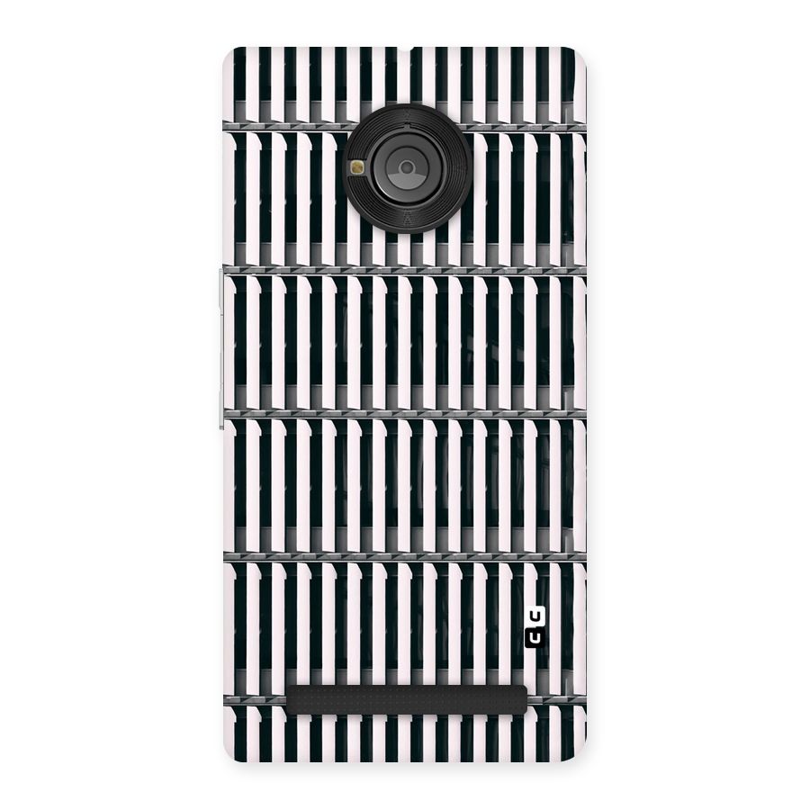 Dark Lines Pattern Back Case for Yu Yunique