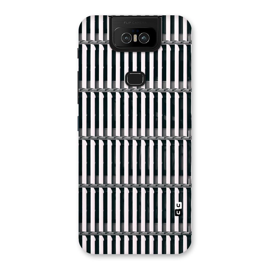 Dark Lines Pattern Back Case for Zenfone 6z