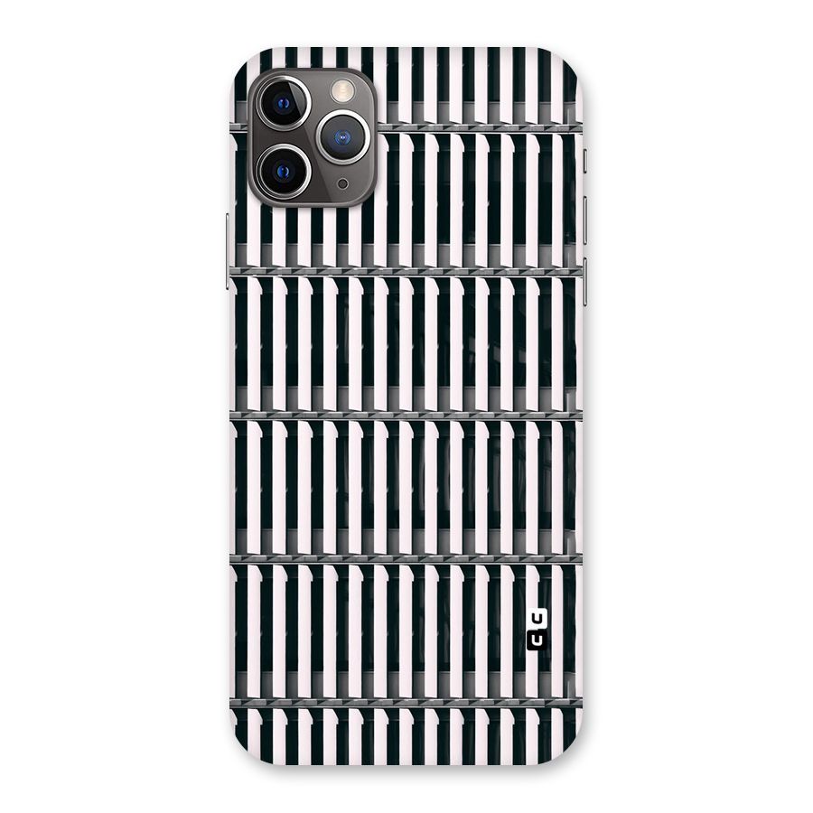 Dark Lines Pattern Back Case for iPhone 11 Pro Max