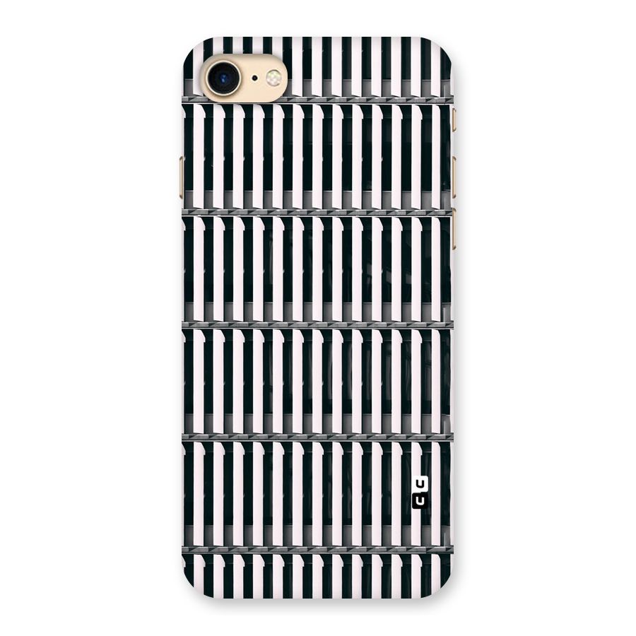 Dark Lines Pattern Back Case for iPhone 7