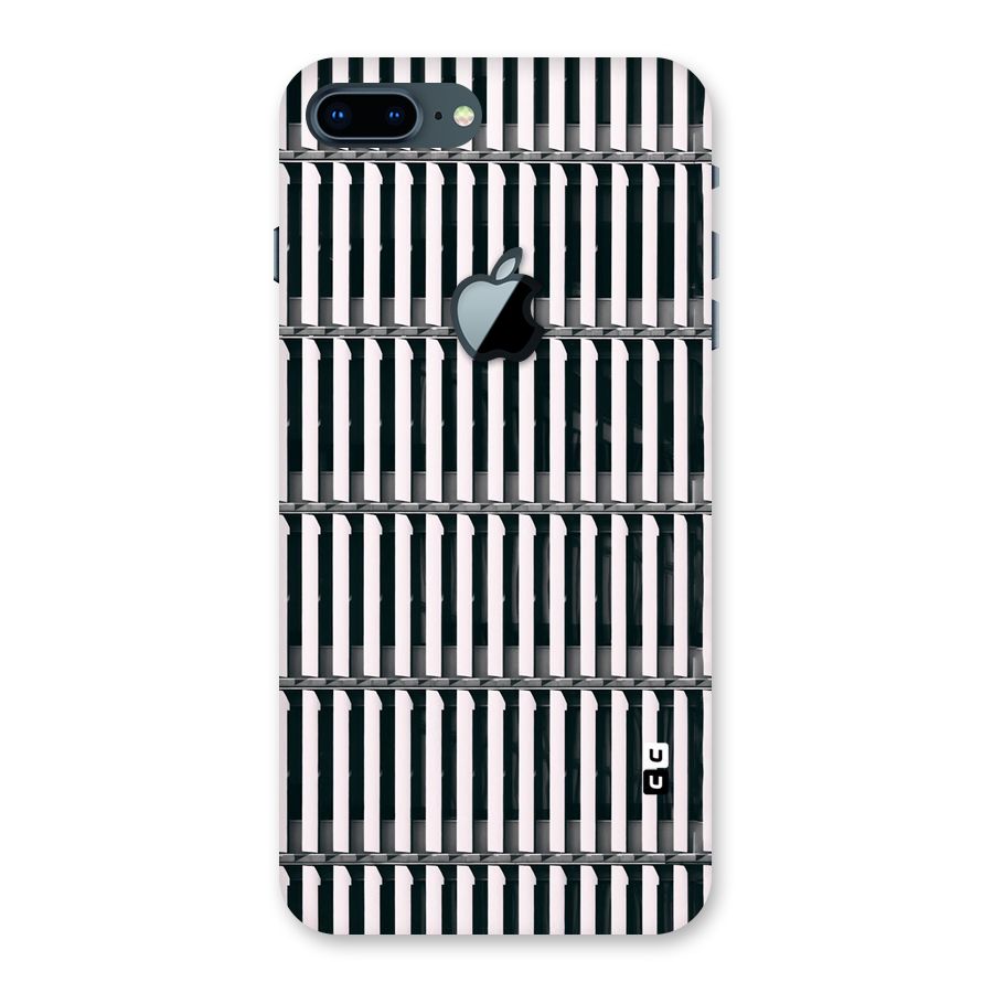 Dark Lines Pattern Back Case for iPhone 7 Plus Apple Cut