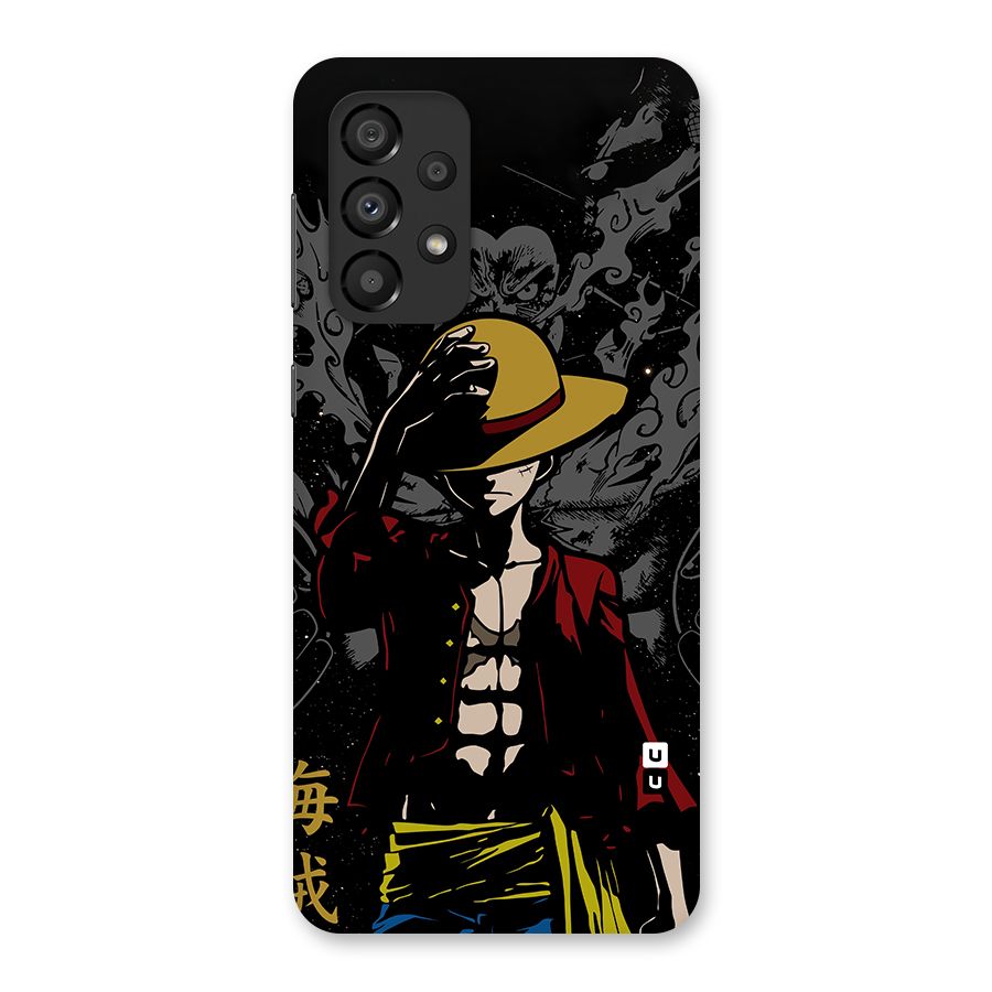 Dark Luffy Art Back Case for Galaxy A33 5G