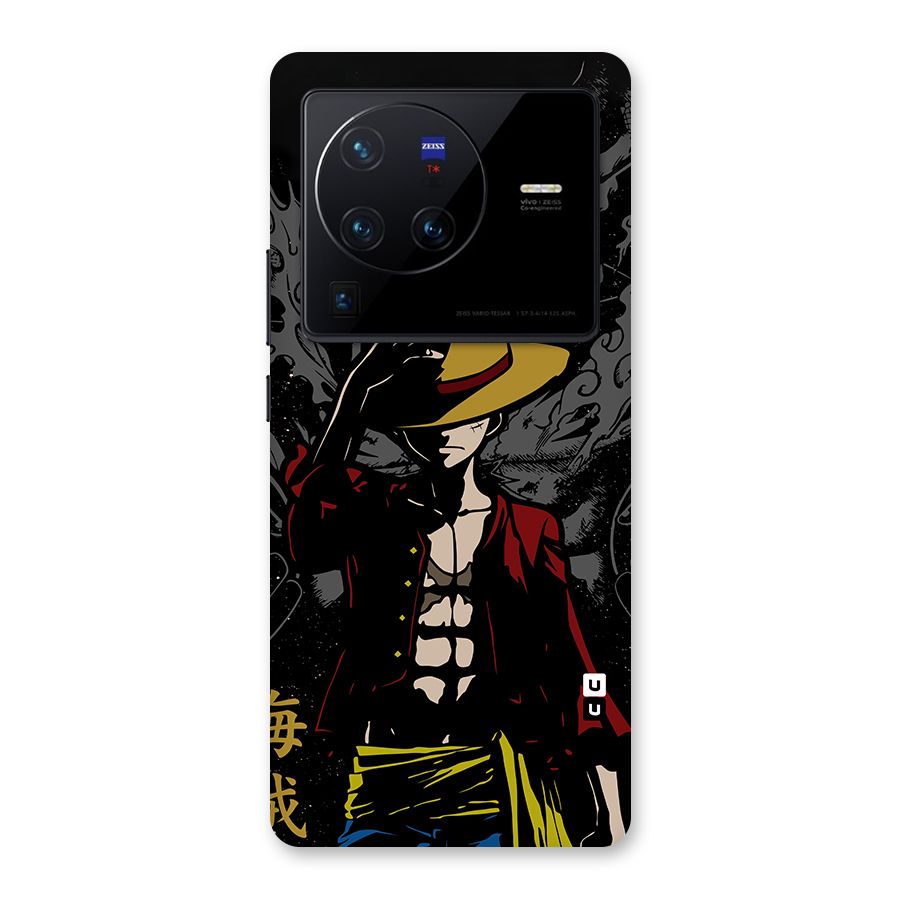 Dark Luffy Art Back Case for Vivo X80 Pro