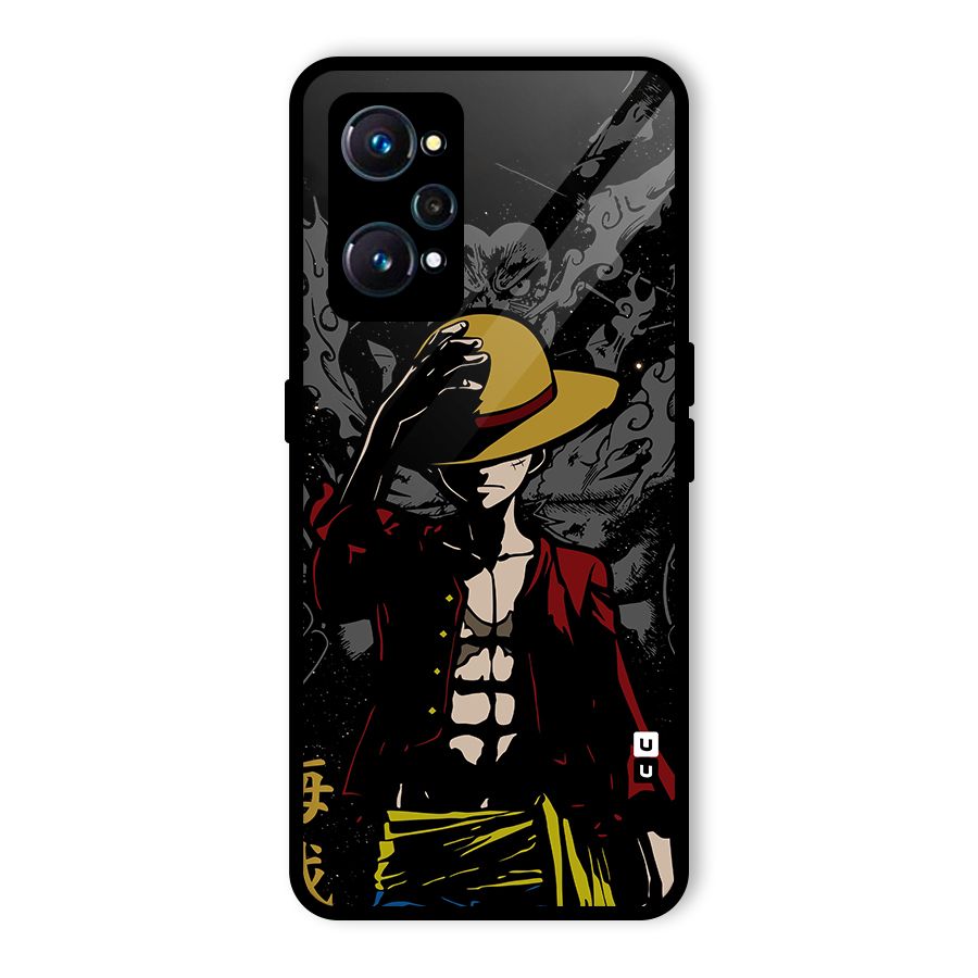 Dark Luffy Art Glass Back Case for Realme GT 2
