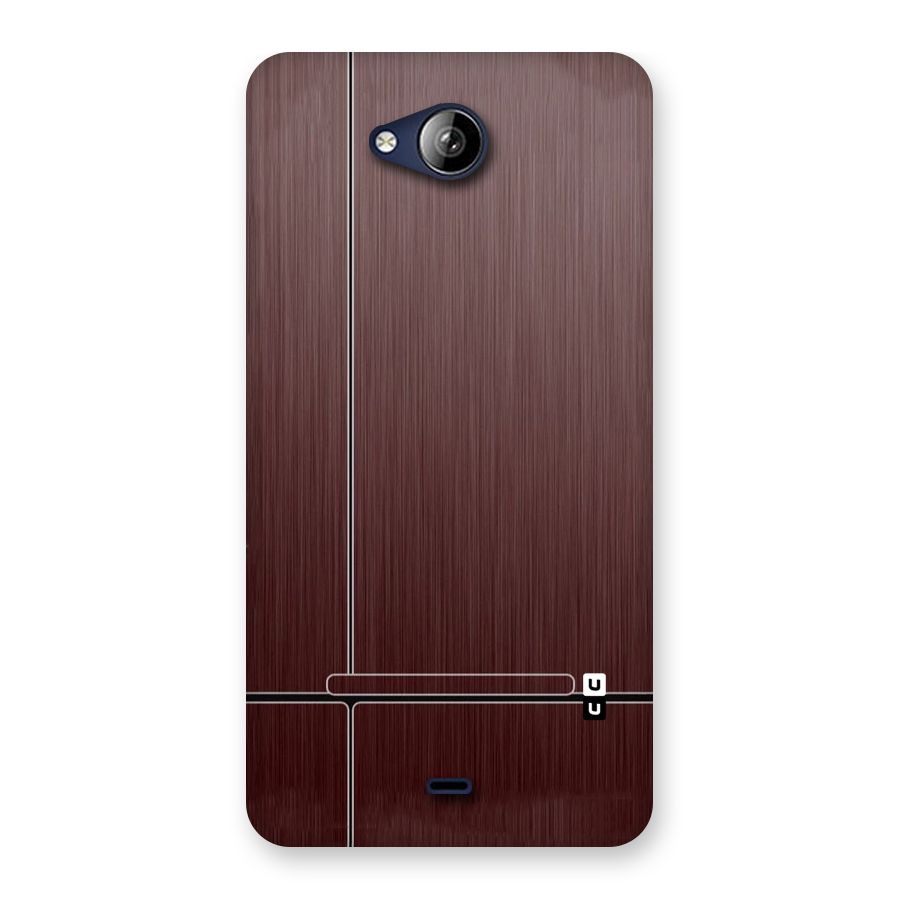 Dark Maroon Classic Design Back Case for Canvas Play Q355