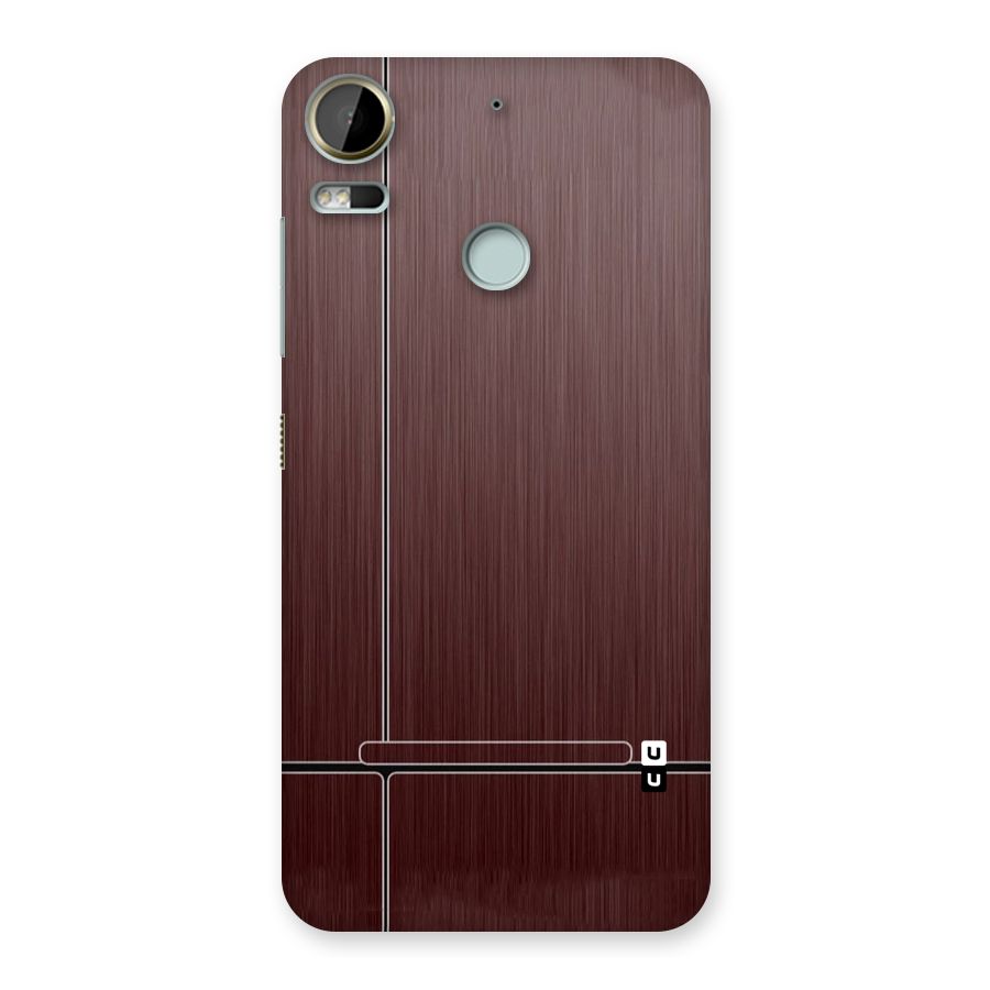 Dark Maroon Classic Design Back Case for Desire 10 Pro