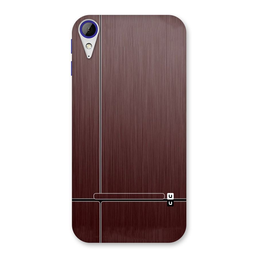 Dark Maroon Classic Design Back Case for Desire 830