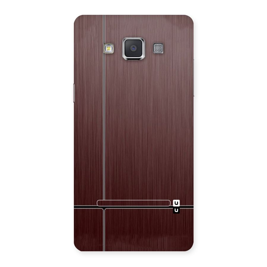 Dark Maroon Classic Design Back Case for Galaxy Grand 3
