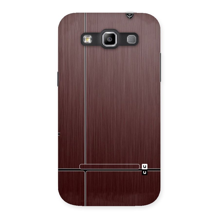 Dark Maroon Classic Design Back Case for Galaxy Grand Quattro