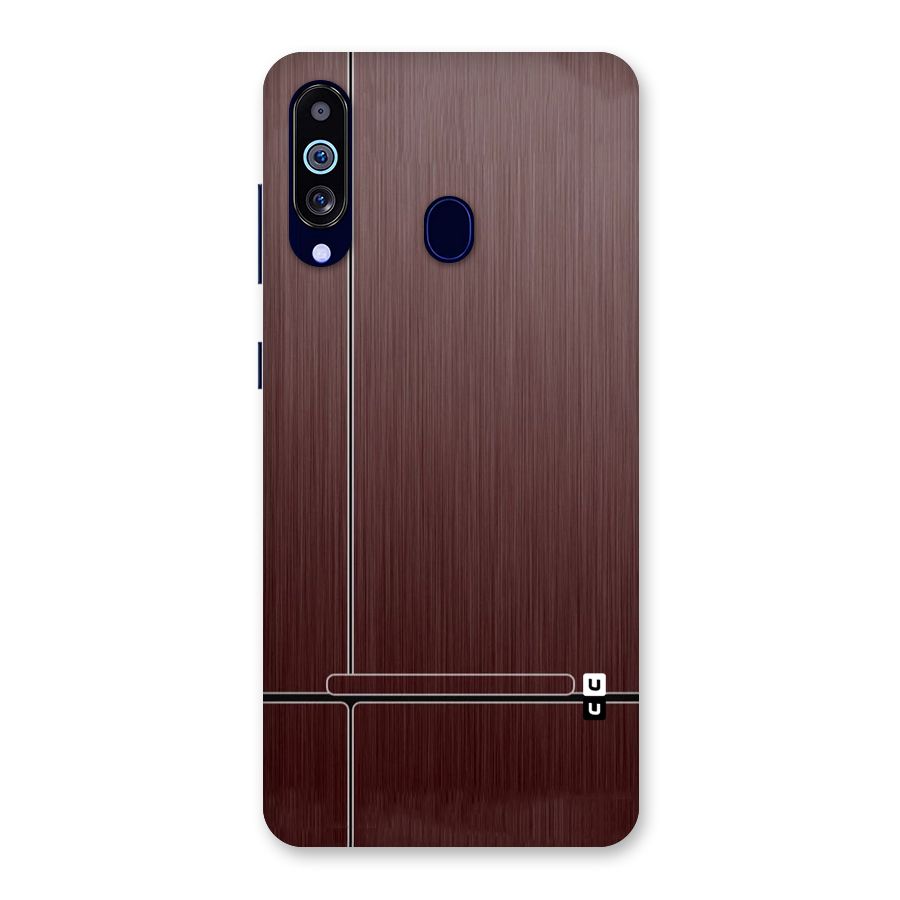 Dark Maroon Classic Design Back Case for Galaxy M40