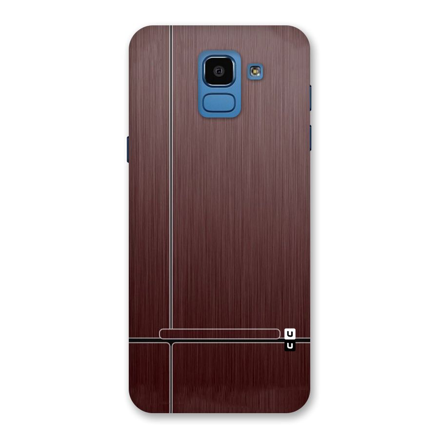 Dark Maroon Classic Design Back Case for Galaxy On6