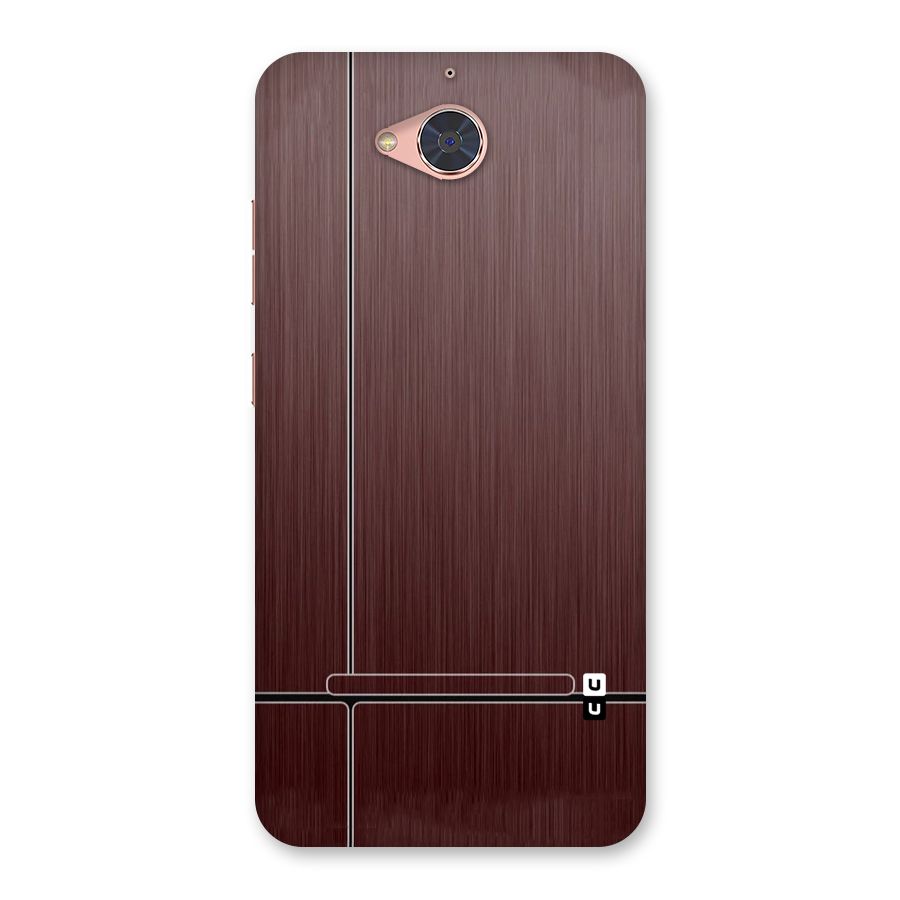 Dark Maroon Classic Design Back Case for Gionee S6 Pro