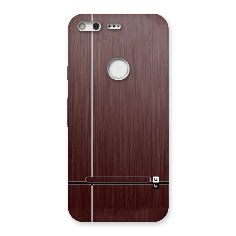 Dark Maroon Classic Design Back Case for Google Pixel