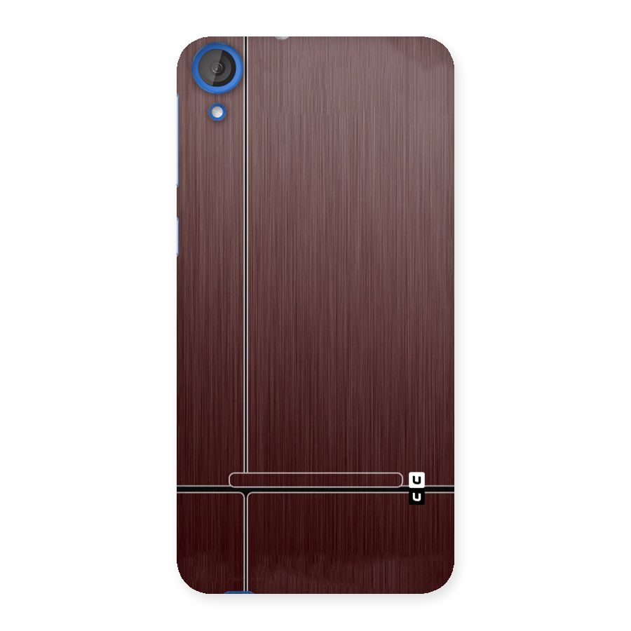 Dark Maroon Classic Design Back Case for HTC Desire 820
