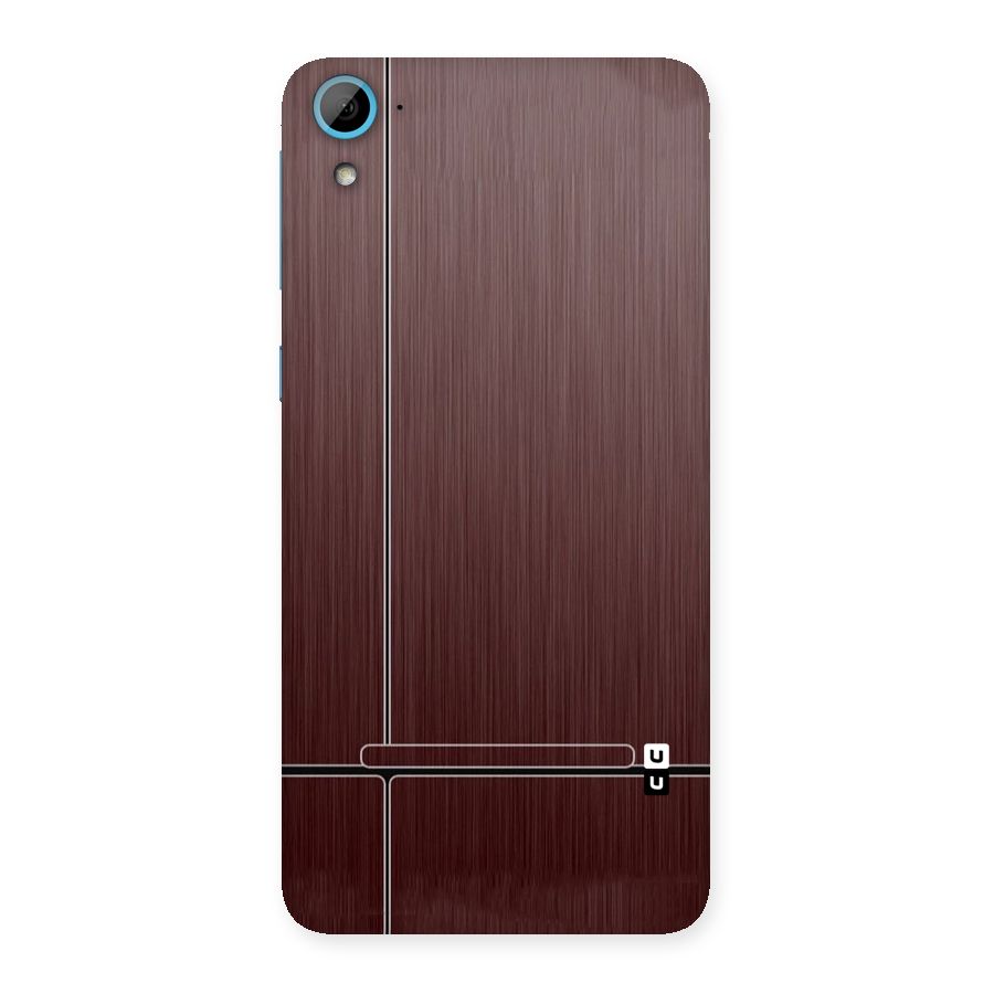 Dark Maroon Classic Design Back Case for HTC Desire 826