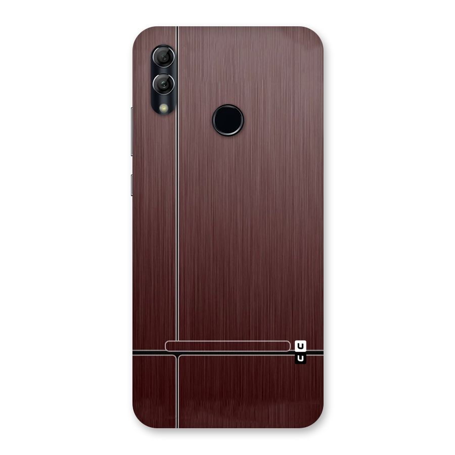 Dark Maroon Classic Design Back Case for Honor 10 Lite