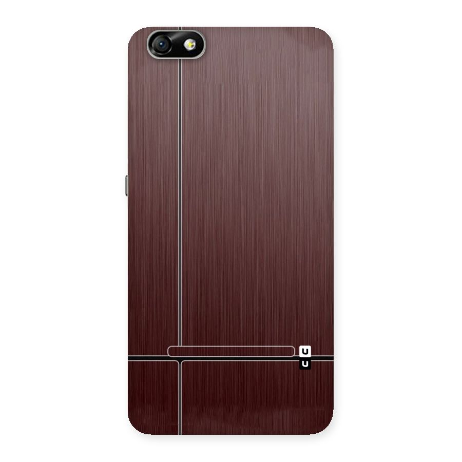 Dark Maroon Classic Design Back Case for Honor 4X