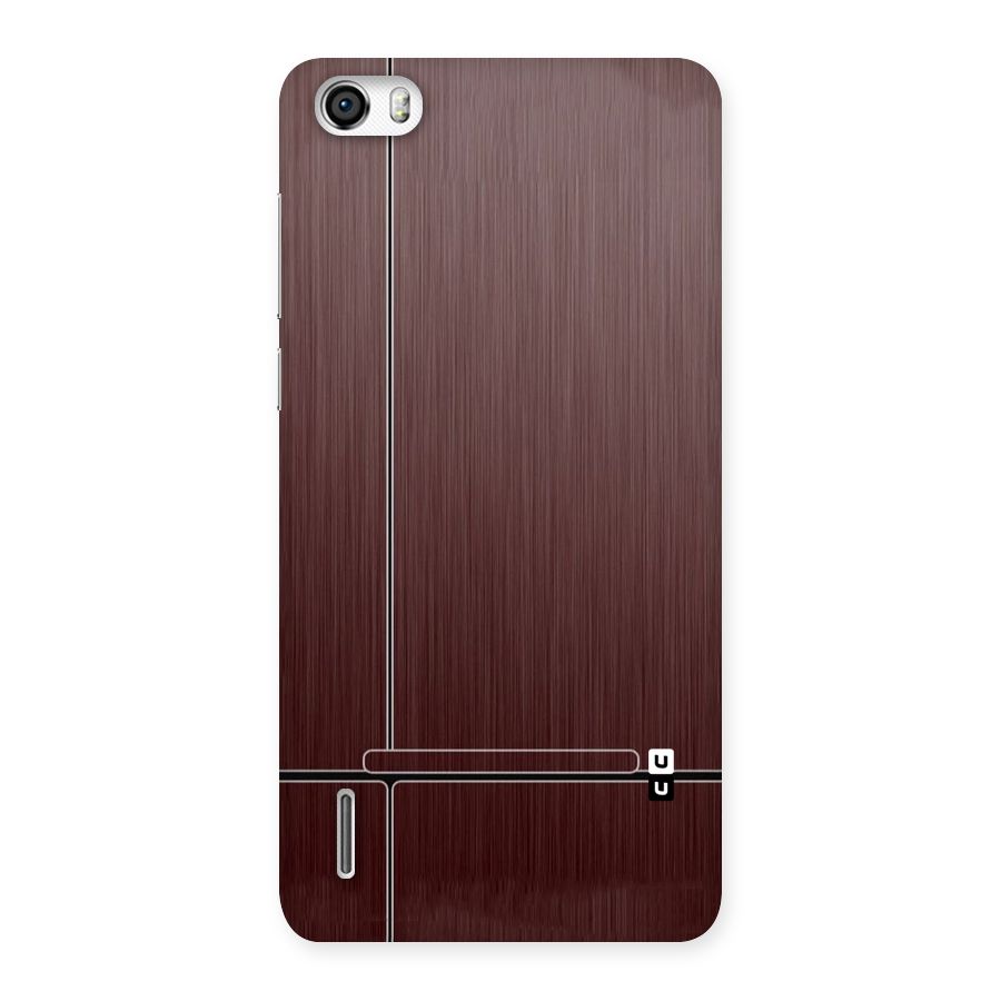 Dark Maroon Classic Design Back Case for Honor 6