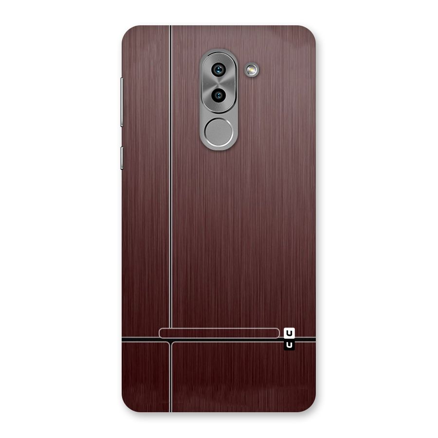 Dark Maroon Classic Design Back Case for Honor 6X