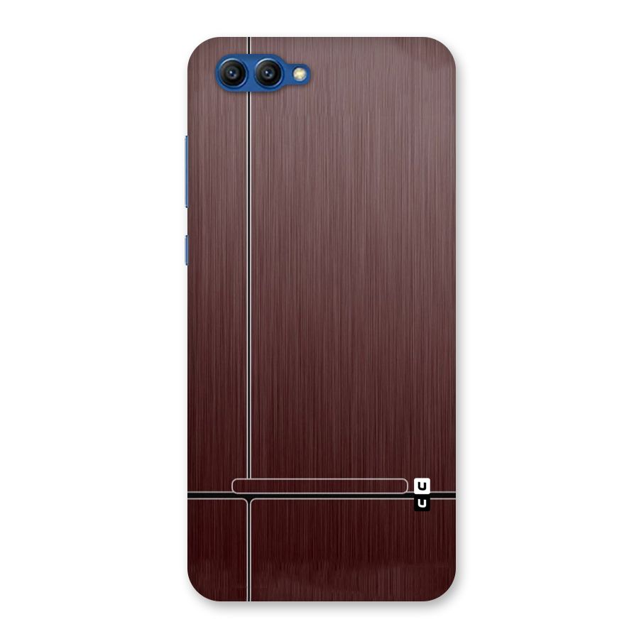 Dark Maroon Classic Design Back Case for Honor View 10