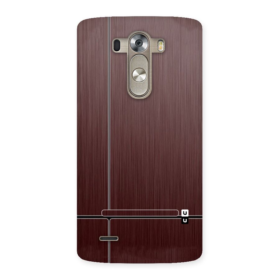 Dark Maroon Classic Design Back Case for LG G3