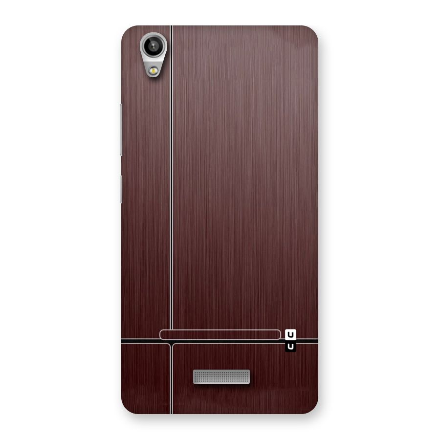 Dark Maroon Classic Design Back Case for Lava-Pixel-V1