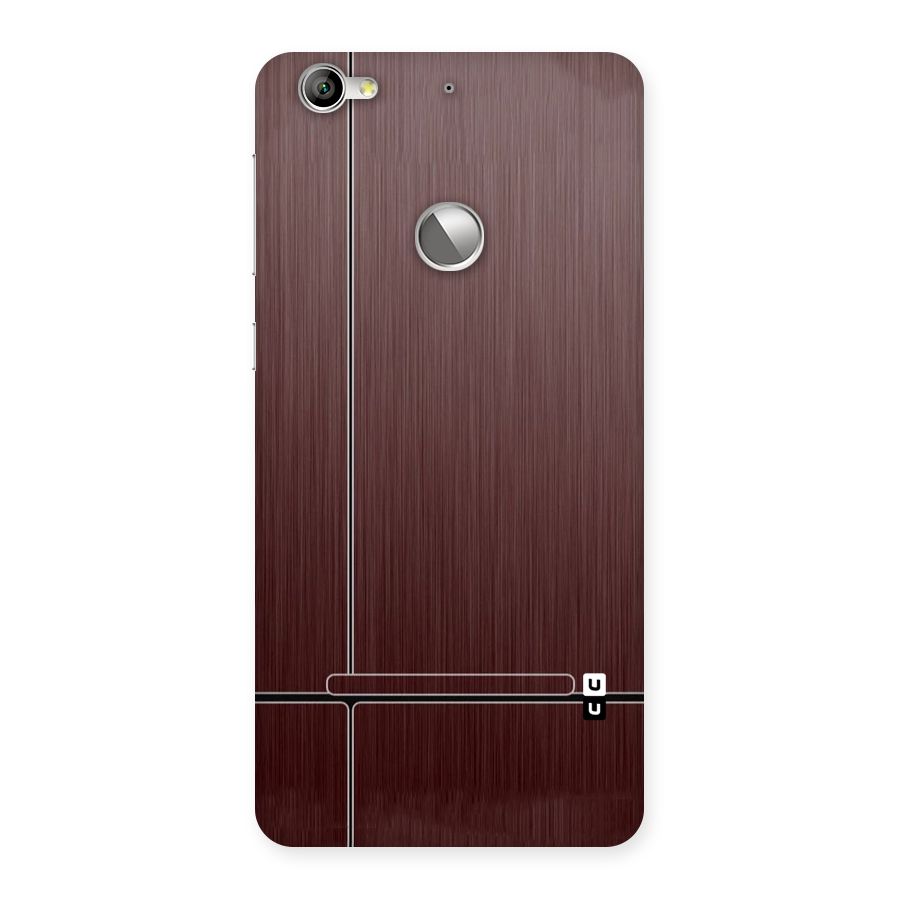 Dark Maroon Classic Design Back Case for LeTV Le 1s