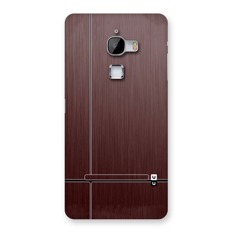 Dark Maroon Classic Design Back Case for LeTv Le Max