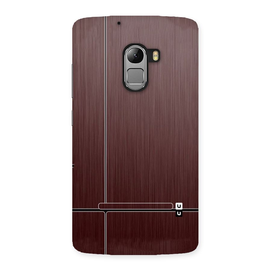 Dark Maroon Classic Design Back Case for Lenovo K4 Note