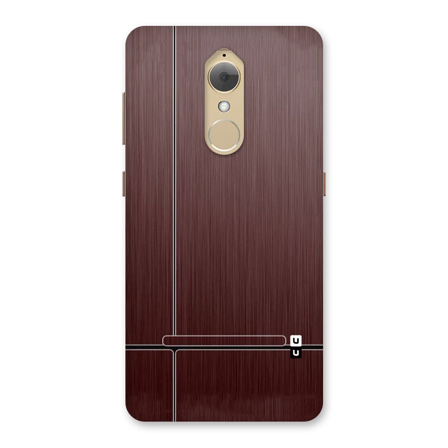 Dark Maroon Classic Design Back Case for Lenovo K8