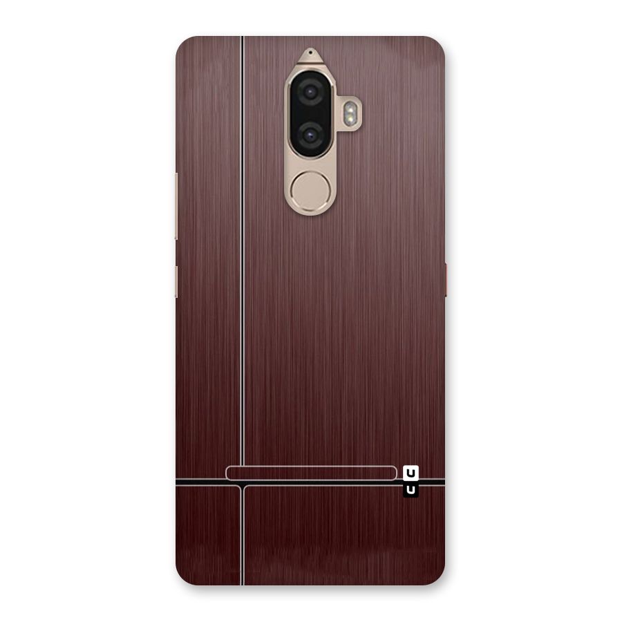 Dark Maroon Classic Design Back Case for Lenovo K8 Note