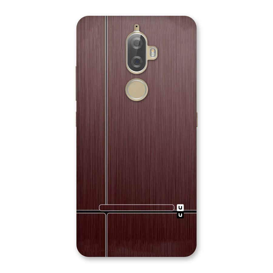 Dark Maroon Classic Design Back Case for Lenovo K8 Plus