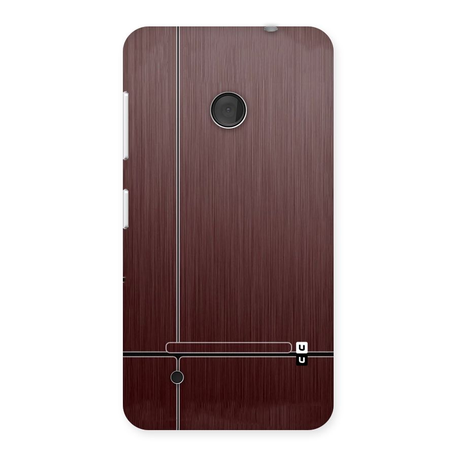 Dark Maroon Classic Design Back Case for Lumia 530