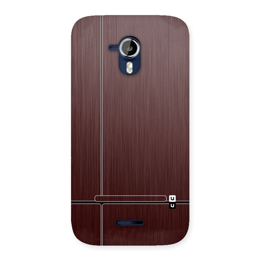 Dark Maroon Classic Design Back Case for Micromax Canvas Magnus A117