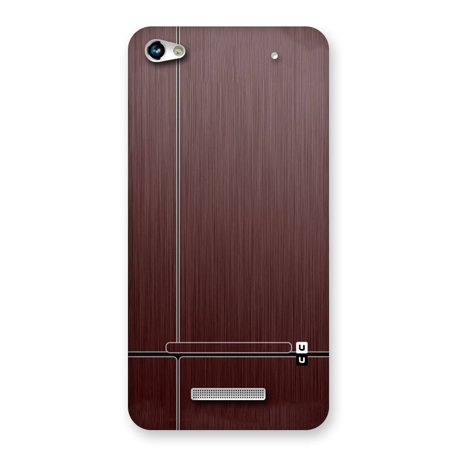 Dark Maroon Classic Design Back Case for Micromax Hue 2