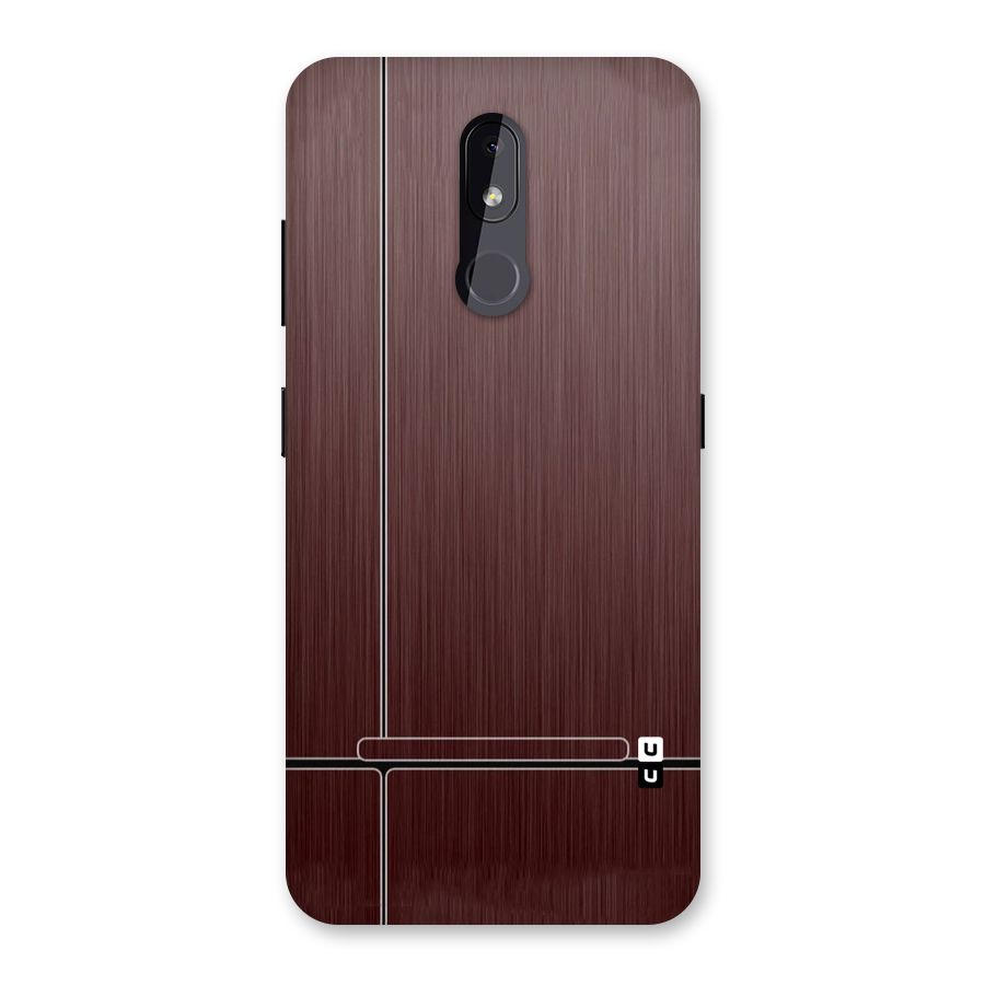Dark Maroon Classic Design Back Case for Nokia 3.2