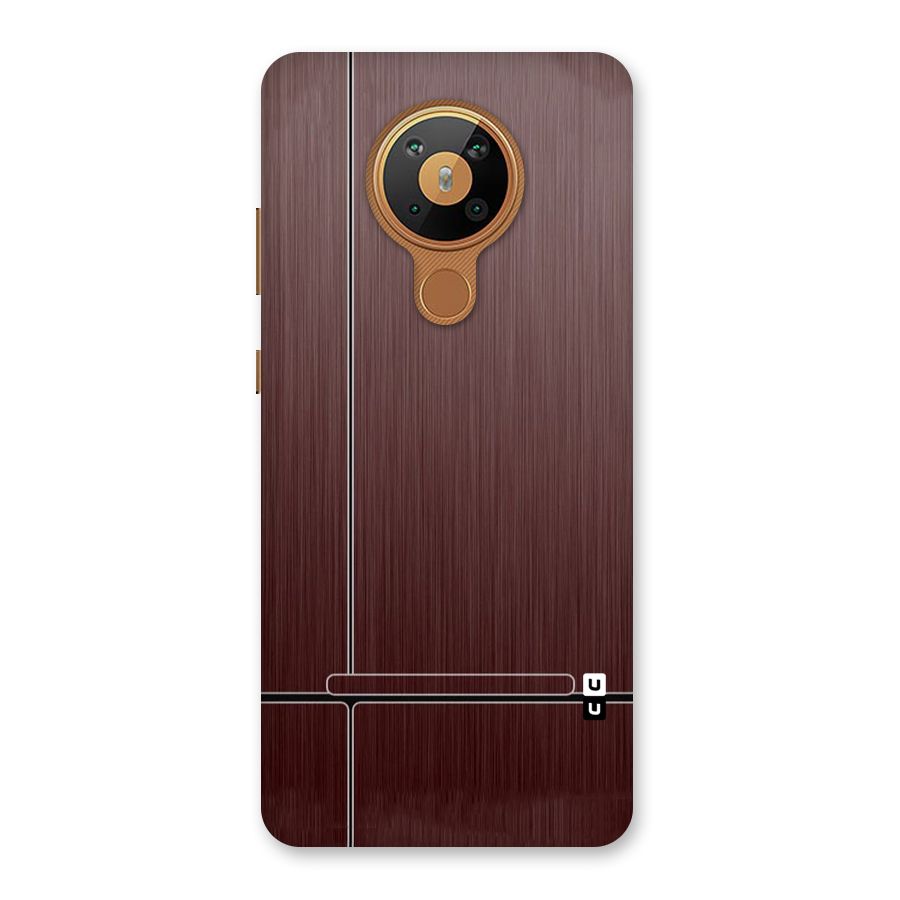 Dark Maroon Classic Design Back Case for Nokia 5.3