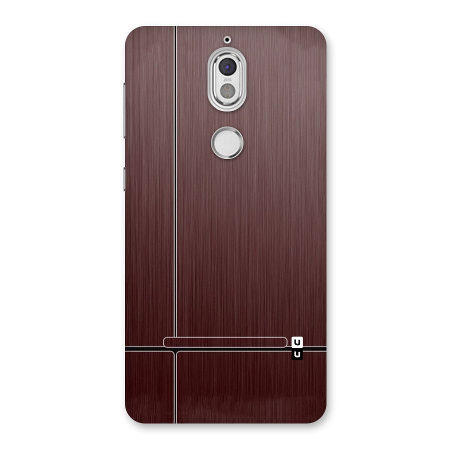 Dark Maroon Classic Design Back Case for Nokia 7