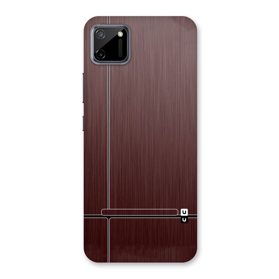 Dark Maroon Classic Design Back Case for Realme C11
